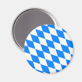 Deutschland Bayern Hochwertige Flagge Magnet (Vorderseite/Rückseite)