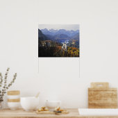 Deutschland, Bayern, Schloss Neuschwanstein. Extra Poster (Küche)
