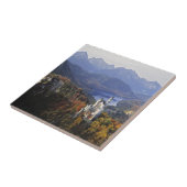 Deutschland, Bayern, Schloss Neuschwanstein. Fliese (Seite)