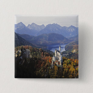 Deutschland, Bayern, Schloss Neuschwanstein. König Button