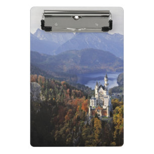 Deutschland, Bayern, Schloss Neuschwanstein. Mini Klemmbrett
