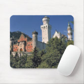 Deutschland, Bayern, Schloss Neuschwanstein. Mousepad (Mit Mouse)