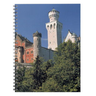 Deutschland, Bayern, Schloss Neuschwanstein. Notizblock