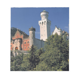 Deutschland, Bayern, Schloss Neuschwanstein. Notizblock