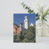 Deutschland, Bayern, Schloss Neuschwanstein. Postkarte (Stehend Vorderseite)