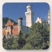 Deutschland, Bayern, Schloss Neuschwanstein. Untersetzer (Vorderseite)