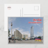 Deutschland - Berlin - Alexander-Platz - Postkarte (Vorne/Hinten)