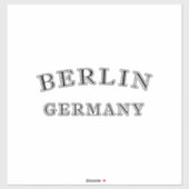 Deutschland Berlin Aufkleber (Blatt)