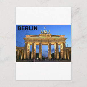 Deutschland Berlin Brandenburger Tor abgeschafft Postkarte