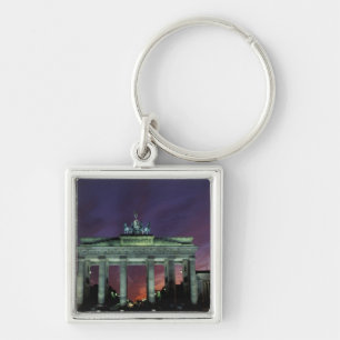 Deutschland, Berlin. Brandenburger Tor bei Nacht. Schlüsselanhänger