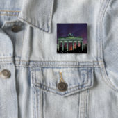 Deutschland, Berlin. Brandenburger Tor in der Nach Button (Beispiel)