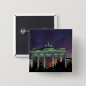 Deutschland, Berlin. Brandenburger Tor in der Nach Button (Vorne & Hinten)