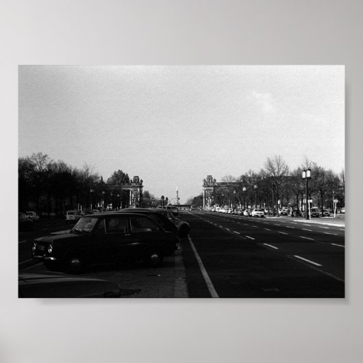 Deutschland Berlin Die 17. Juni-Straße Poster (Vorne)
