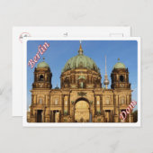 Deutschland - Berlin - Dom - Postkarte (Vorne/Hinten)