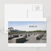 Deutschland Berlin Holocaust (St.K. Postkarte (Vorne/Hinten)