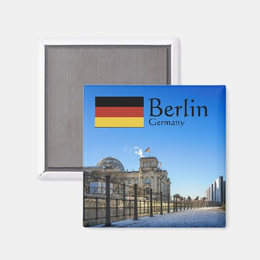 Deutschland Berlin Magnet (Vorderseite/Rückseite)
