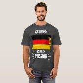 Deutschland Berlin Mormon LDS Mission T-Shirt (Vorne ganz)