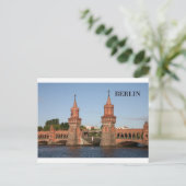 Deutschland Berlin Oberbaumbrucke (St.K.) Postkarte (Stehend Vorderseite)