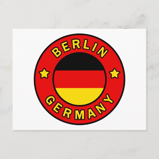 Deutschland Berlin Postkarte (Vorderseite)