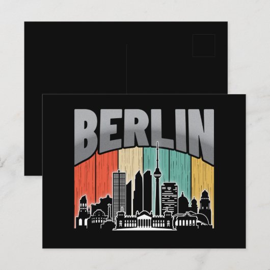 Deutschland Berlin Postkarte (Vorne/Hinten)
