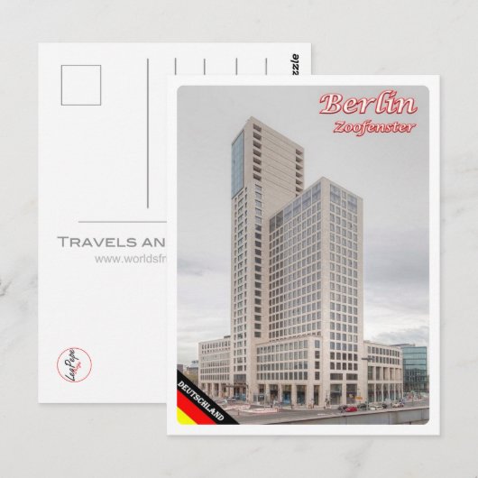 Deutschland - Berlin - Postkarte (Vorne/Hinten)