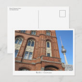 Deutschland Berlin Postkarte (Vorne/Hinten)