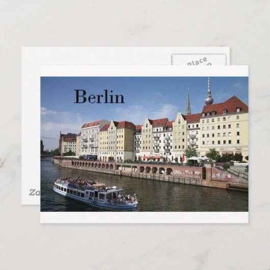 Deutschland Berlin (St.K. Postkarte (Vorne/Hinten)