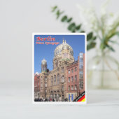 Deutschland - Berlin - Synagoge - Postkarte (Stehend Vorderseite)