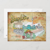 Deutschland Berlin Travel Postcard Postkarte (Vorne/Hinten)