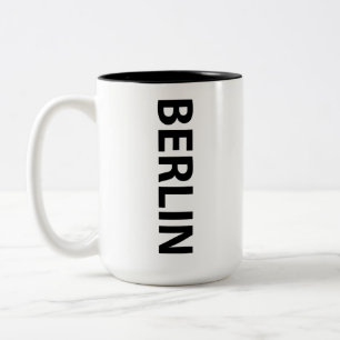 Deutschland Berlin Zweifarbige Tasse
