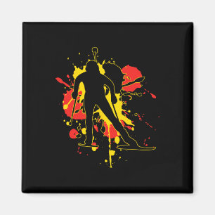 Deutschland Biathlonist Magnet