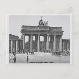 Deutschland Brandenburg Tor c1900 Berlin Postkarte