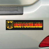 Deutschland Bumper Autoaufkleber (Auf Auto)