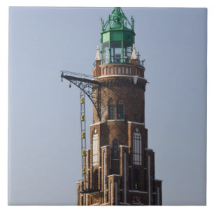 Deutschland, Bundesland Bremen, Bremerhaven. Hafen Fliese