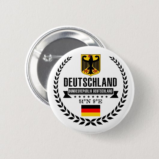 Deutschland Button (Vorne & Hinten)