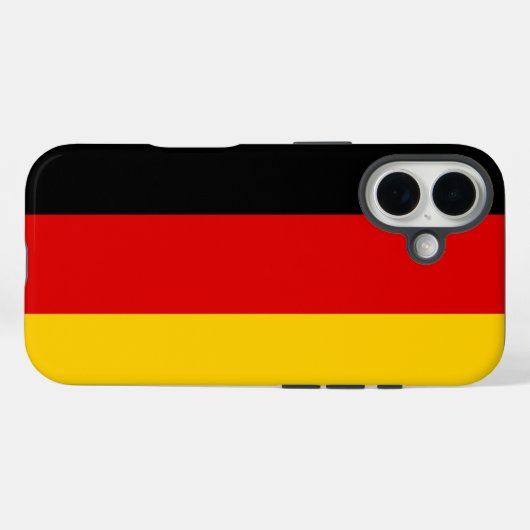 Deutschland Case-Mate iPhone Hülle (Rückseite (Horizontal))