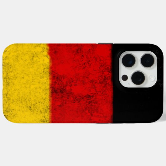 Deutschland Case-Mate iPhone Hülle (Rückseite (Horizontal))