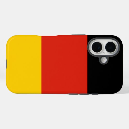 Deutschland Case-Mate iPhone Hülle (Rückseite (Horizontal))