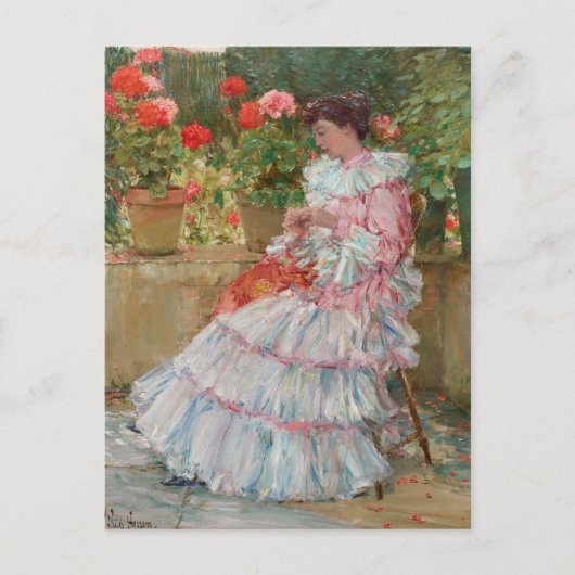 Deutschland | Childe Hassam Postkarte (Vorderseite)