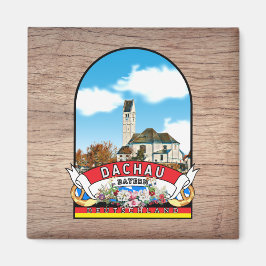 Deutschland Dachau Vintage souvenir Magnet