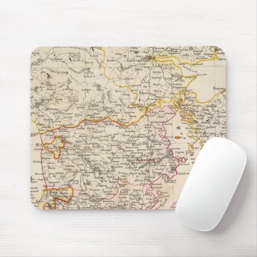 Deutschland, Dänemark Mousepad (Mit Mouse)