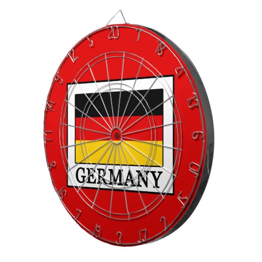 Deutschland Dartscheibe (Vorderseite rechts)