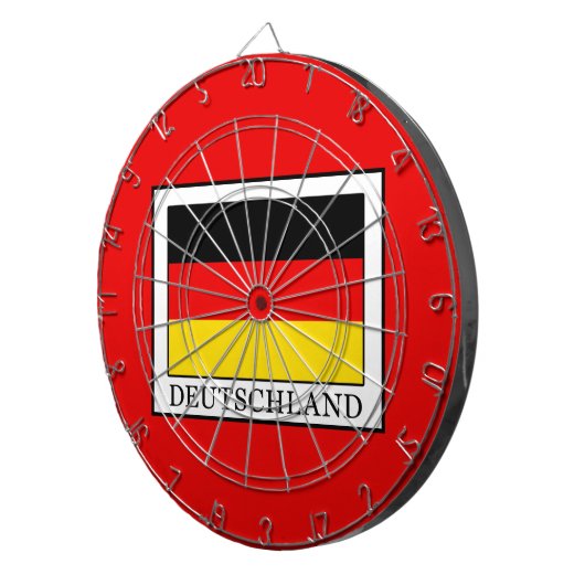 Deutschland Dartscheibe (Vorderseite rechts)
