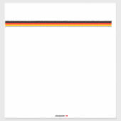 Deutschland-Design Aufkleber (Blatt)