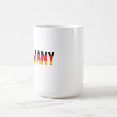 Deutschland-Design Kaffeetasse (Mittel)