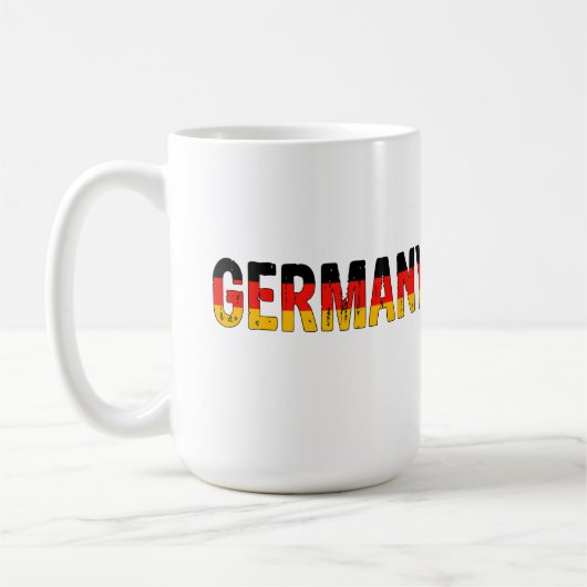 Deutschland-Design Kaffeetasse (Links)