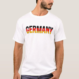 Deutschland-Design T-Shirt