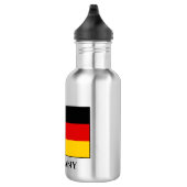 Deutschland (deutsche Flagge) Edelstahlflasche (Rechts)