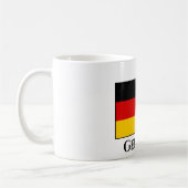 Deutschland (deutsche Flagge) Kaffeetasse (Links)
