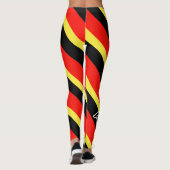 Deutschland - deutsche Flagge Leggings (Rückseite)